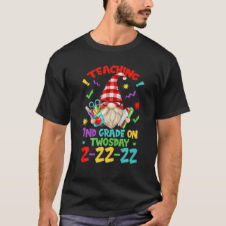22.02.22 1. Klasse Lehrer Gnome Lover Unterricht ü T-Shirt