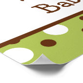 22.5"x7.5" Personalisiert Banner Forest Friends Ow Poster (Ecke)