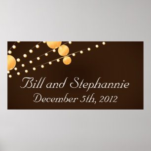 22,5"x7,5" Personalisierte Banner-Papierzeilenleis Poster