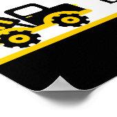 22,5"x7,5" Personalisierte Bannerkonstruktion Poster (Ecke)