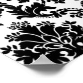 22.5"x7.5" Personalisiertes Banner Schwarz-Roter D Poster (Ecke)