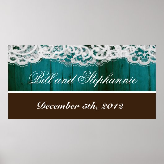 22,5"x7,5" Personalisiertes Banner Unruhestiftige Poster (Vorne)