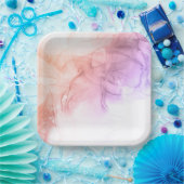 22,86cm Quadratischer Pappteller (Party)