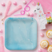 22,86cm Quadratischer Pappteller (Party)