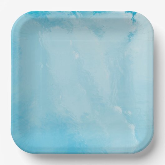 22,86cm Quadratischer Pappteller (Vorderseite)