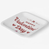 22,86cm Quadratischer Pappteller (Gewinkelt)