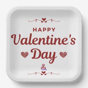 22,86cm Quadratischer Pappteller