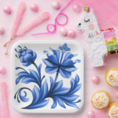 22,86cm Quadratischer Pappteller (Party)