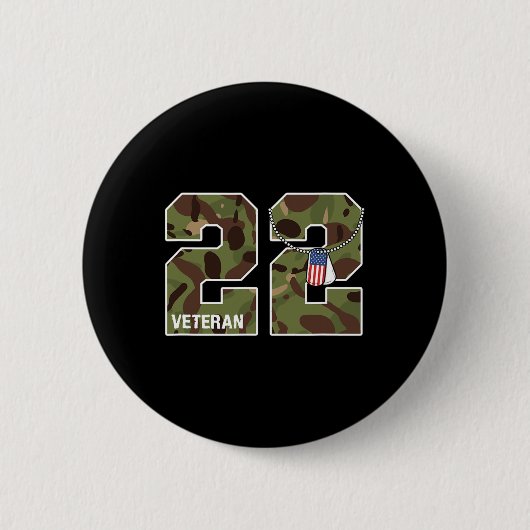 22 a day ptsd zitieren Depression Prävention US-Ar Button (Vorderseite)