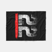 22 A Day Veteran Lives Suicide Awareness  Fleecedecke (Vorderseite (Horizontal))