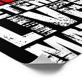 22 A Day Veteran Lives Suicide Awareness Veterans  Poster (Ecke)