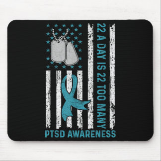 22 a Tag ist 22 zu viele PSSD Sensibilisierungsvet Mousepad