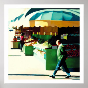 22. Alleen-Markt Poster