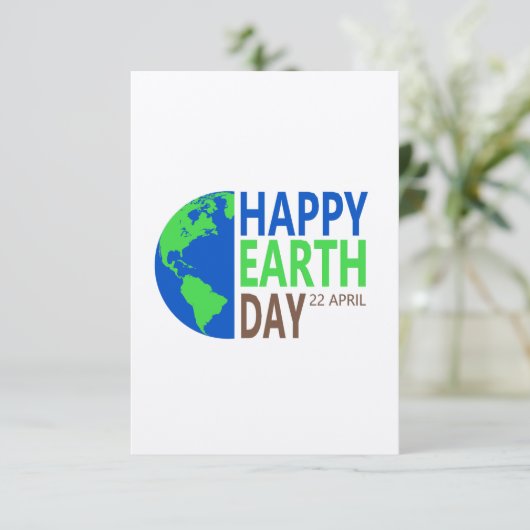 22. April Einladung (Stehend Vorderseite)