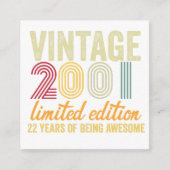 22. BEGLEITKARTE (Vorderseite)