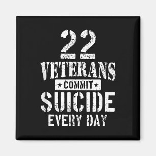 22 belastete Veteranen begehen jeden Tag Selbstmor Magnet