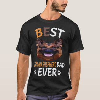 22 Bester Deutscher Schäferhund Papa jemals Deutsc T-Shirt