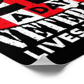 22 Day Veteran Lives Suicide Awareness Poster (Ecke)