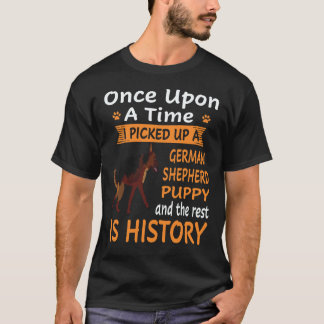 22 Einmal nahm ich einen Deutschen Schäferhund auf T-Shirt