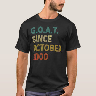 22. Geburtstag 22 Jahre alte Ziege Seit Oktober 20 T-Shirt