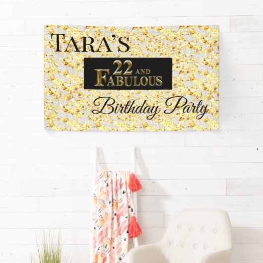 22. Geburtstag Banner (Insitu)