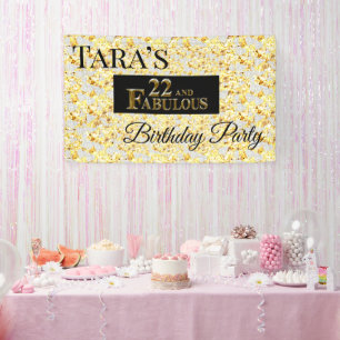 22. Geburtstag Banner
