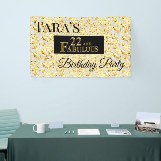22. Geburtstag Banner (Messeveranstaltung)