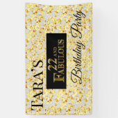 22. Geburtstag Banner (Vertikal)