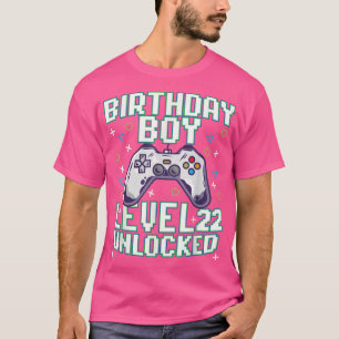 22. Geburtstag Boy Video Gamer Gaming 22 Jahre alt T-Shirt