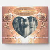 22. Geburtstag der Kupferhochzeit Fotoplatte (Vorderseite)