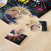 22. Geburtstag: Fun Rainbow #, Individuelle Name + Puzzle (Seite)