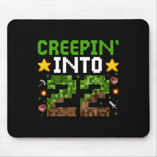 22. Geburtstag Gamer Pixel Creepin" in 22 Video G Mousepad
