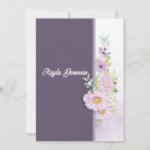 22. Geburtstagskarte Einladung (Rückseite)