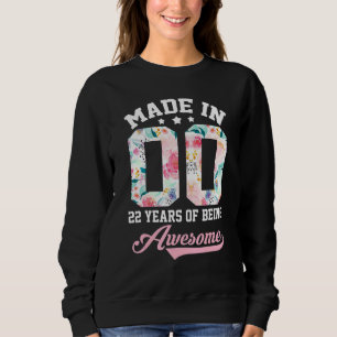 22. Geburtstagskarte für Teenager-Mädchen aus 2009 Sweatshirt