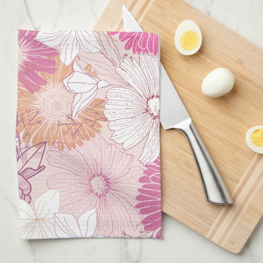 22 GESCHIRRTUCH (Viertel Falte)