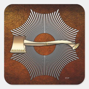 22. Grad: Prinz Libanus Quadratischer Aufkleber