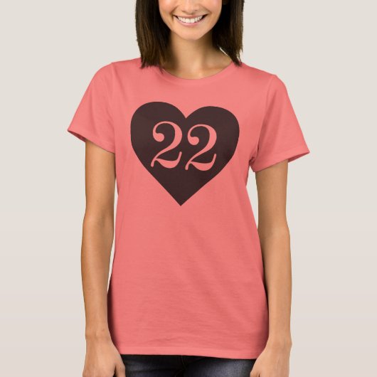 22 Herztank T-Shirt (Vorderseite)