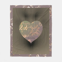 22. Hochzeitstag - Coppery Heart Rose