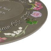 22. Hochzeitstag Schneidebrett (Ecke)