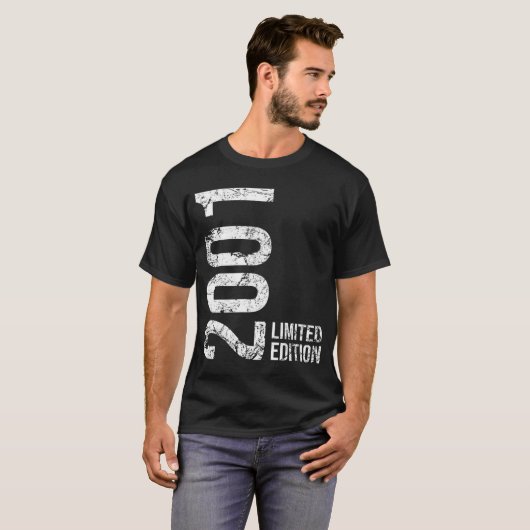 22. Jahr 2001 T-Shirt (Vorne ganz)