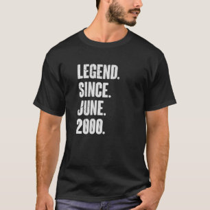 22 Jahre alt 22. Geburtstag seit Juni 2000 T-Shirt