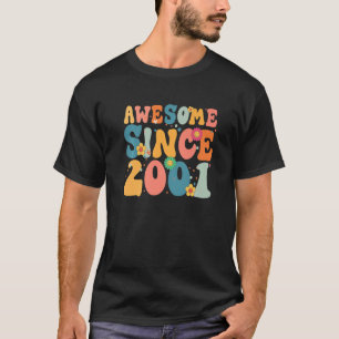 22 Jahre alt großartig seit 2001 22. Geburtstag Mä T-Shirt