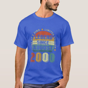 22 Jahre alte Geschenke 22. Geburtstag Legende sei T-Shirt