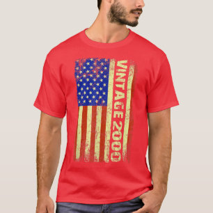 22 Jahre alte Geschenke Vintag 2000 amerikanische T-Shirt