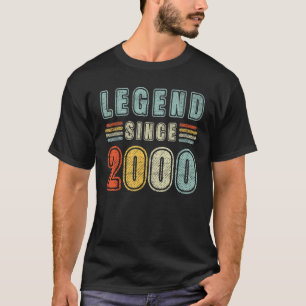 22 Jahre alte Legende seit 2000 22. Geburtstag T-Shirt