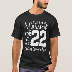 22 Jahre Verheiratetes sonniges Paar 22 Jahre Jubi T-Shirt