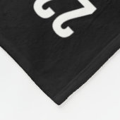 22-jähriger Brustkrebs-Überlebender Fleecedecke (Ecke)