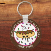 22. Juni Nationaler Schokolade-Schlüsselanhänger " Schlüsselanhänger (Vorderseite)