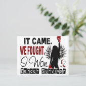 22 Kopf-und Nackenkrebs Postkarte (Stehend Vorderseite)