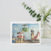 22 : Lunapark Postkarte (Stehend Vorderseite)